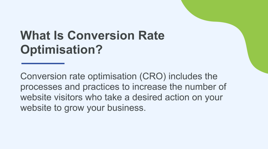 What is conversion rate optimisation?